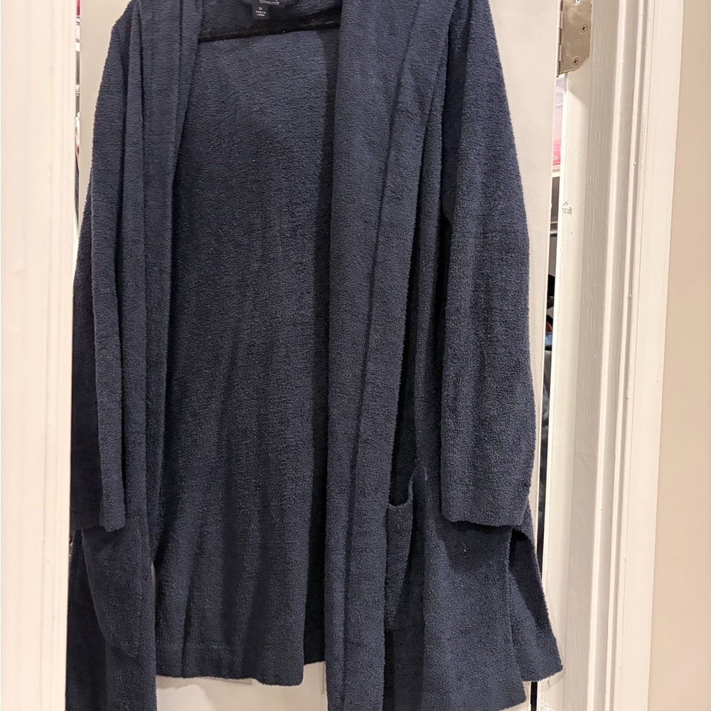 Barefoot Dreams Deep Blue CozyChic Lite Sweater